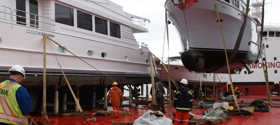 Surveyor onboard a vessel | Vessel Bridge | Cargoinspect Inc.